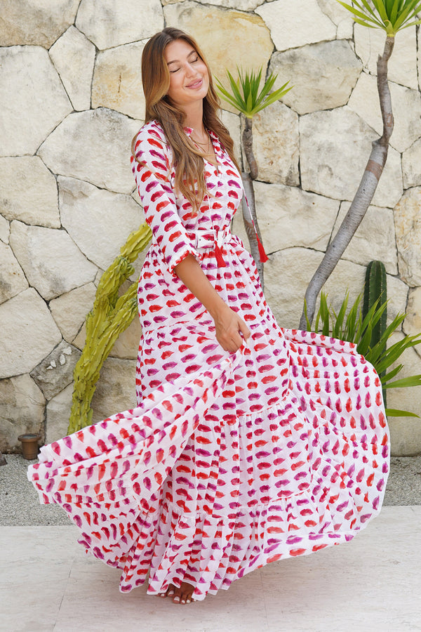 Modello SS25 (Labbra acquerello)
