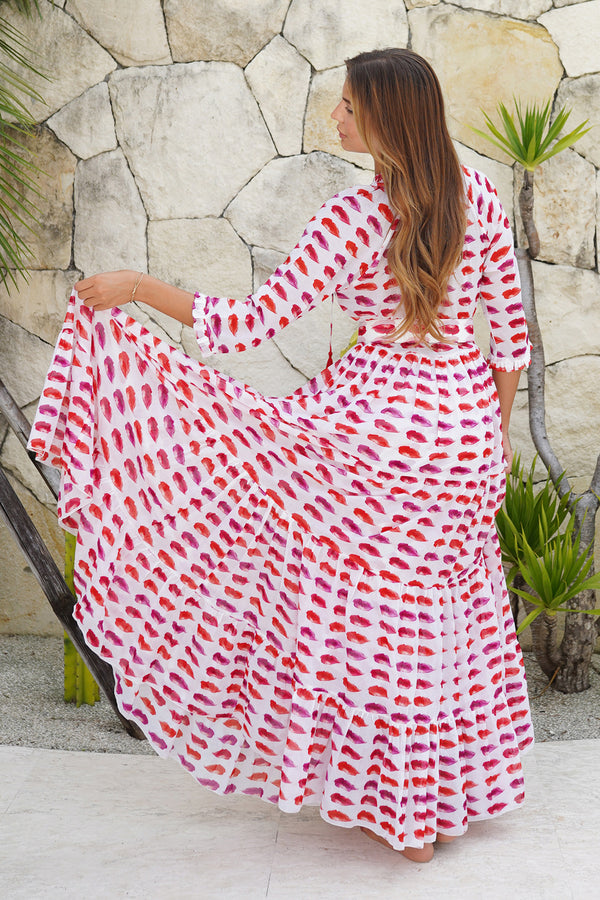 Modello SS25 (Labbra acquerello)