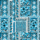 [Create Your Own] Cotton Musola (Watercolor Tile Mono)