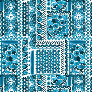 [Create Your Own] Cotton Musola (Watercolor Tile Mono)