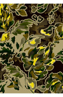 Samantha Skirt Midi Length Poliamide Taffta (Windblowing Leaves)