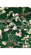 Audrey Dress #4 Shirt Collar 3/4 Sleeve Midi Length Cotton Musola (Almond Blossom)