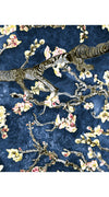 Audrey Dress #4 Shirt Collar 3/4 Sleeve Midi Length Cotton Musola (Almond Blossom)