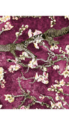 Aster Dress Shirt Collar 3/4 Sleeve Midi Length Cotton Musola (Almond Blossom)