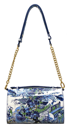 Aria Shoulder Cross Bag_Chinoi East West_Indigo