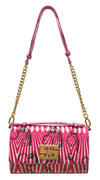 Aria Shoulder Cross Bag_Saddle Chain M_Pink