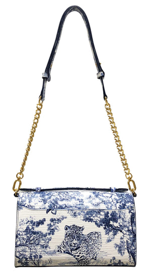 Aria Shoulder Cross Bag_Safari Toile White_White Indigo
