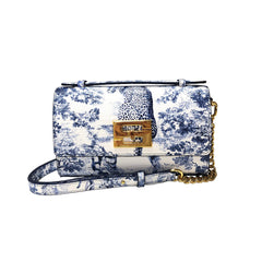 Aria Shoulder Cross Bag_Safari Toile White_White Indigo