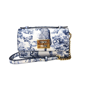 Aria Shoulder Cross Bag_Safari Toile White_White Indigo