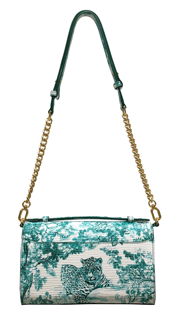 Aria Shoulder Cross Bag_Safari Toile White_White Jade