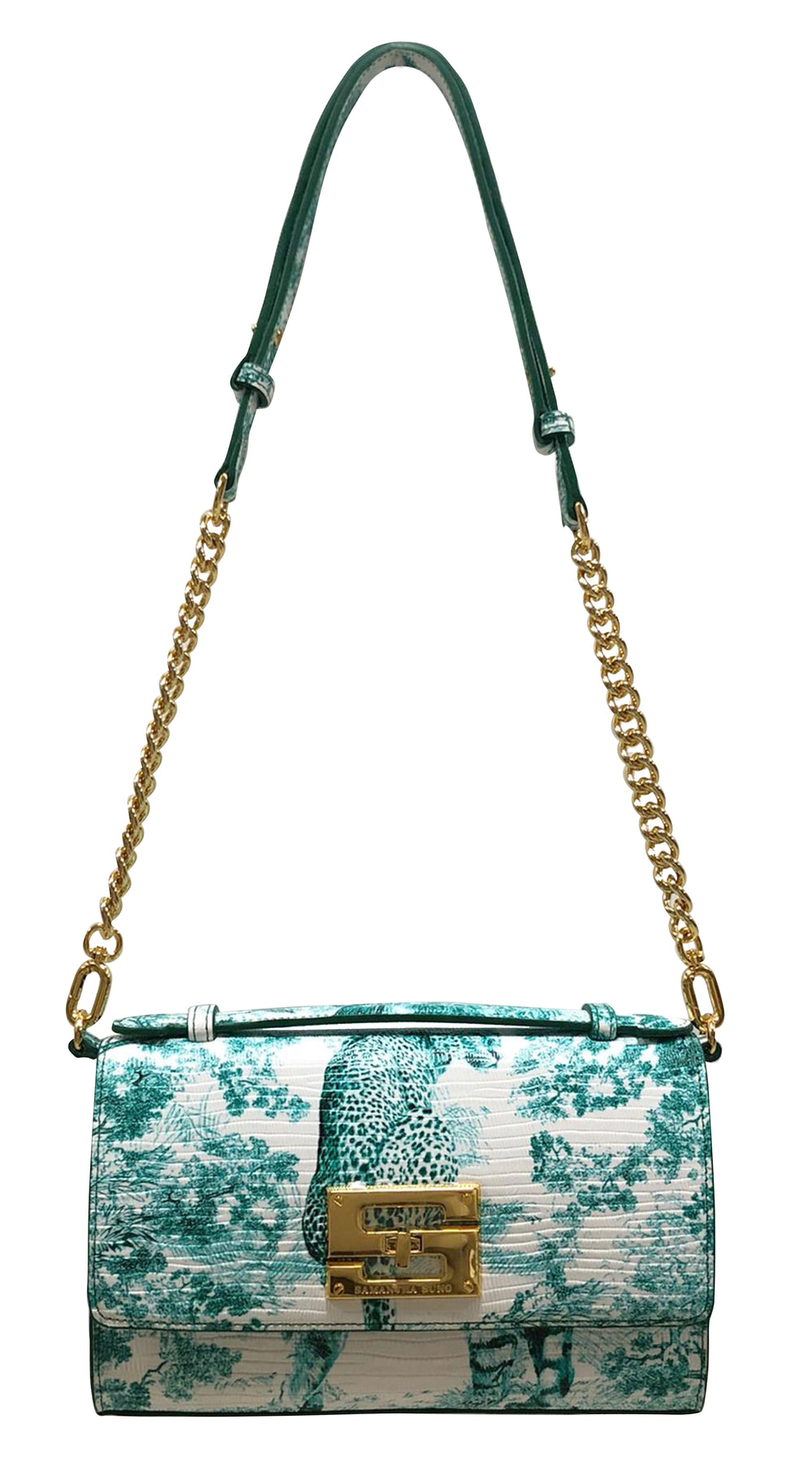Aria Shoulder Cross Bag_Safari Toile White_White Jade