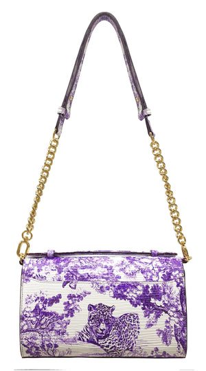 Aria Shoulder Cross Bag_Safari Toile White_White Lilac