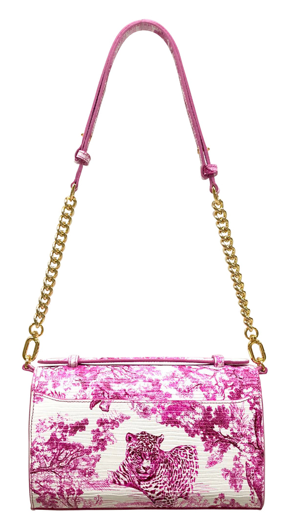 Aria Shoulder Cross Bag_Safari Toile White_White Pink