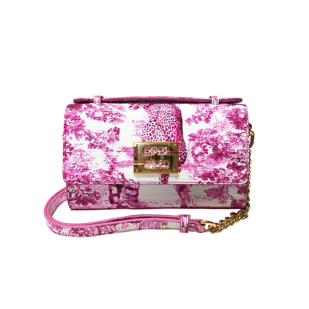 Aria Shoulder Cross Bag_Safari Toile White_White Pink