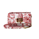 Aria Shoulder Cross Bag_Safari Toile White_White Red