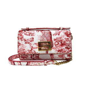 Aria Shoulder Cross Bag_Safari Toile White_White Red