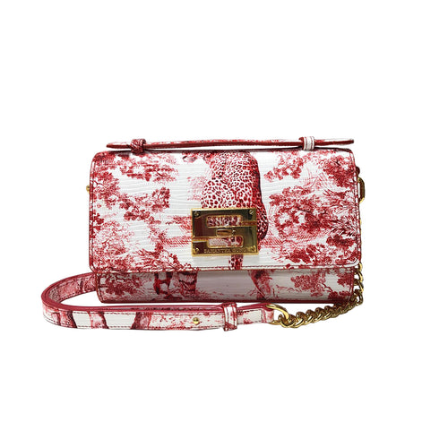 Aria Shoulder Cross Bag_Safari Toile White_White Red