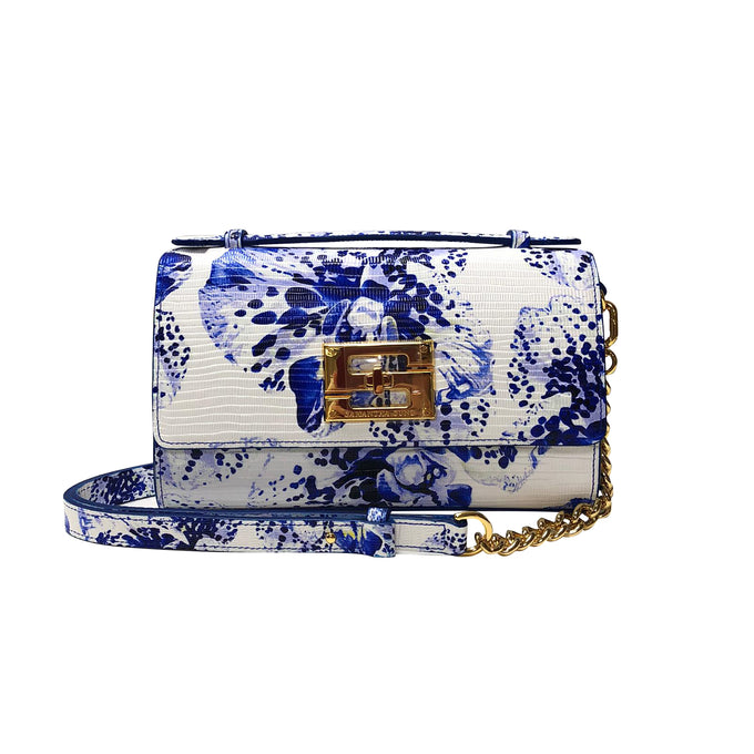 Aria Shoulder Cross Bag_Speckled Orchid White_White Blue