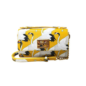 Aria Shoulder Cross Bag_White Crane Bright_Daffodile Yellow
