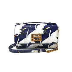 Aria Shoulder Cross Bag_White Crane Bright_Indigo