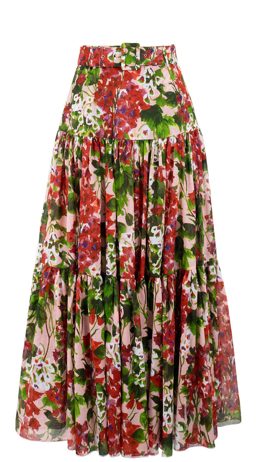 Emma Skirt Maxi Length Cotton Musola (Bell Flower New)