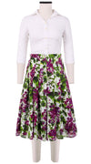 Zeller Skirt Long Length Cotton Musola (Bell Flower New)