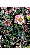 Rose Dress Boat Neck Sleeveless Long Length Cotton Stretch (Botanical Makintosh)