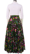 Emma Skirt Maxi Length Cotton Musola (Botanical Makintosh)