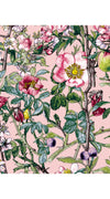 Rose Dress Crew Neck Sleeveless Long Length Cotton Stretch (Botanical Makintosh)