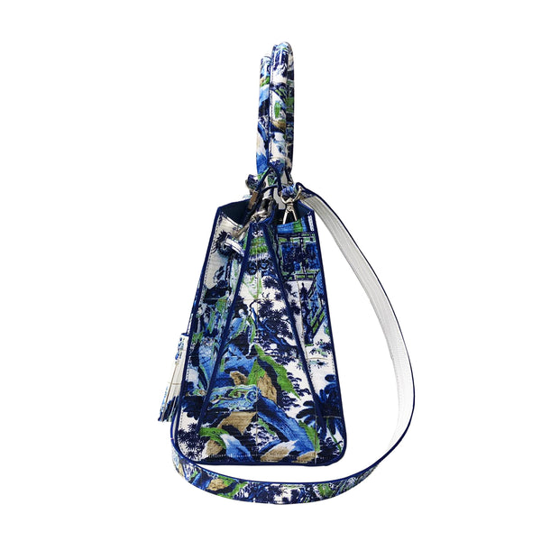 Cara Tote Medium_Chinoi East West_Indigo