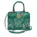 Cara Tote Medium_Saddle Chain M_Jade