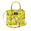 Cara Tote Medium_Saddle Chain M_Yellow
