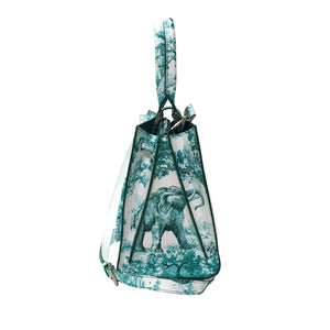 Cara Tote Medium_Safari Toile White_White Jade