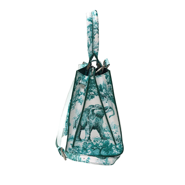 Cara Tote Medium_Safari Toile White_White Jade