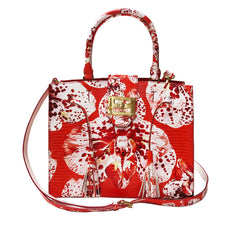 Cara Tote Medium_Speckled Orchid Ground_Orange