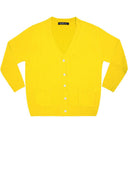 Short | Solid | Chrome Yellow | Front-1 | Cardigan by Samantha Sung