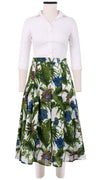 Zeller Skirt Long Length Cotton Musola (Paradise Jungle)