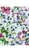Aster Dress Crew Neck Sleeveless Midi Length Cotton Musola (Rossi Linen Flowers)