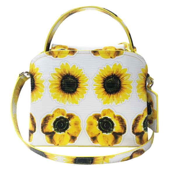 Sara Tote Small_Anemone Fokker_White Lemon Yellow