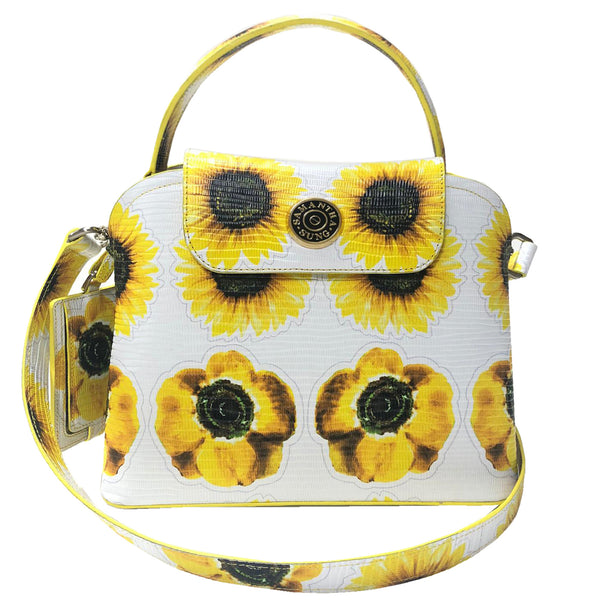 Sara Tote Small_Anemone Fokker_White Lemon Yellow