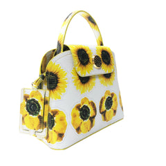 Sara Tote Small_Anemone Fokker_White Lemon Yellow