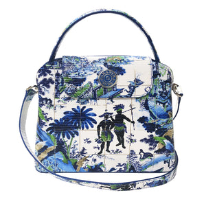 Sara Tote Small_Chinoi East West_Indigo