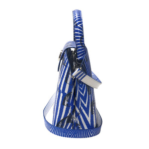 Sara Tote Small_Saddle Chain M_Cobalt Blue