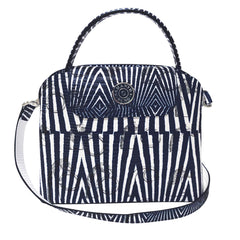Sara Tote Small_Saddle Chain M_Indigo