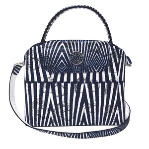 Sara Tote Small_Saddle Chain M_Indigo
