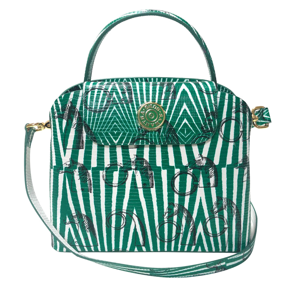 Sara Tote Small_Saddle Chain M_Jade