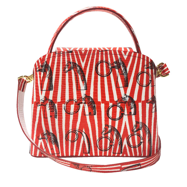 Sara Tote Small_Saddle Chain M_Orange