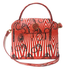 Sara Tote Small_Saddle Chain M_Orange