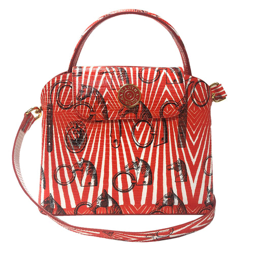 Sara Tote Small_Saddle Chain M_Orange