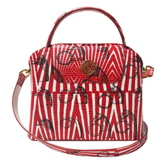 Sara Tote Small_Saddle Chain M_Red